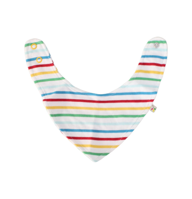 A White Bibs from Frugi in size O/S for neutral. (Back View)