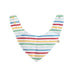 A White Bibs from Frugi in size O/S for neutral. (Back View)