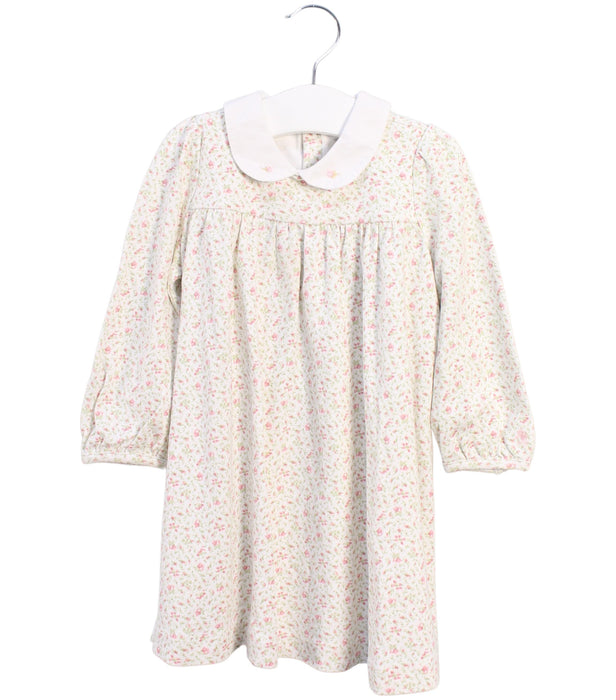 A White Long Sleeve Dresses from Ralph Lauren in size 12-18M for girl. (Front View)