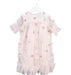 A Pink Short Sleeve Dresses from Velveteen in size 4T for girl. (Front View)
