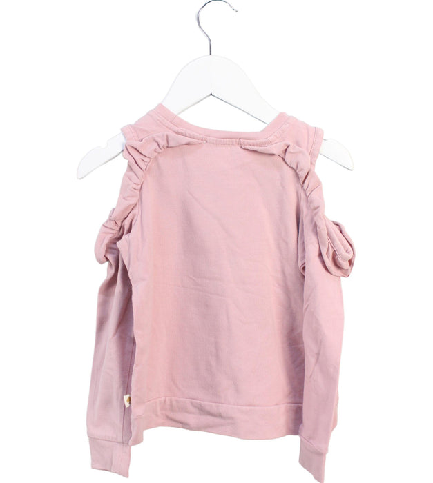 A Pink Long Sleeve Tops from Kate Spade in size 3T for girl. (Back View)