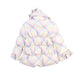 A White Puffer/Quilted Jackets from Nicholas & Bears in size 2T for girl. (Back View)