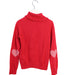 A Red Knit Sweaters from Nicholas & Bears in size 6T for girl. (Back View)