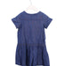 A Blue Short Sleeve Dresses from Jacadi in size 5T for girl. (Back View)