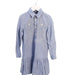 A Blue Long Sleeve Dresses from Polo Ralph Lauren in size 5T for girl. (Front View)