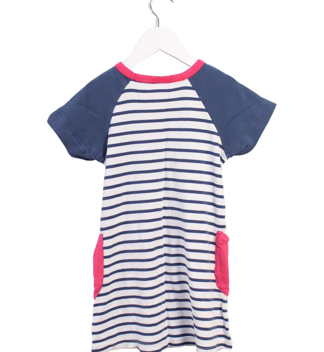 A Multicolour Short Sleeve Dresses from Frugi in size 5T for girl. (Back View)