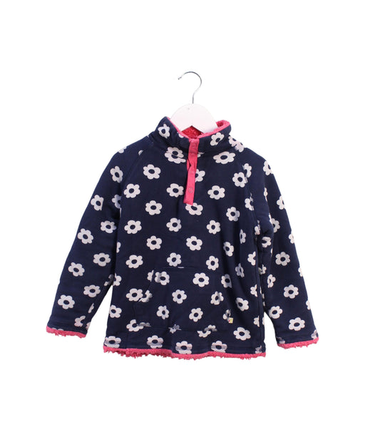 A Blue Lightweight Jackets from Frugi in size 3T for girl. (Front View)