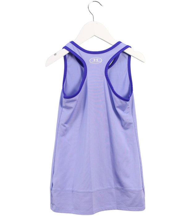 A Purple Sleeveless Dresses from Under Armour in size 4T for girl. (Back View)