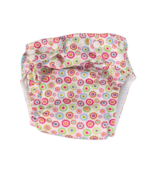 A Pink Cloth Diapers from Charlie Banana in size O/S for girl. (Front View)