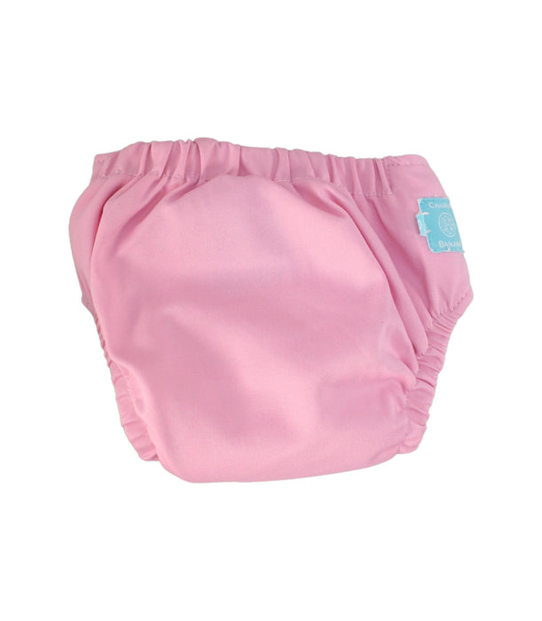 A Pink Cloth Diapers from Charlie Banana in size O/S for girl. (Back View)