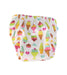 A White Cloth Diapers from Charlie Banana in size O/S for girl. (Back View)