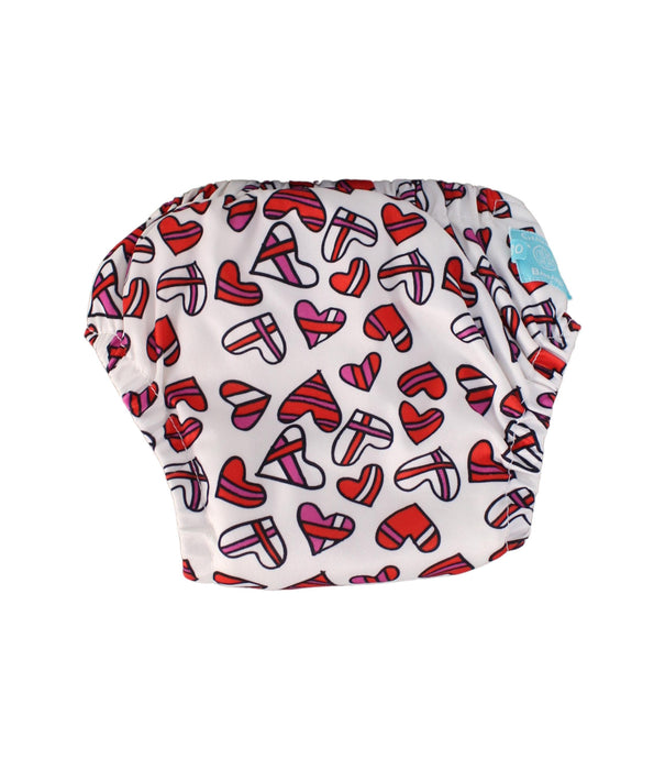 A Red Cloth Diapers from Charlie Banana in size O/S for girl. (Back View)