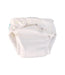 A White Cloth Diapers from Charlie Banana in size O/S for neutral. (Front View)