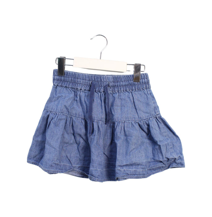 A Blue Short Skirts from Seed in size 4T for girl. (Front View)