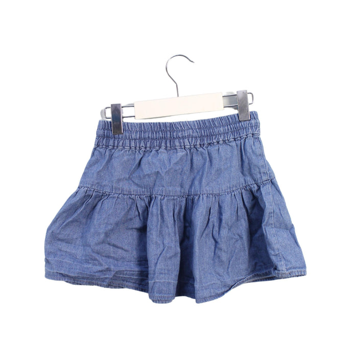 A Blue Short Skirts from Seed in size 4T for girl. (Back View)