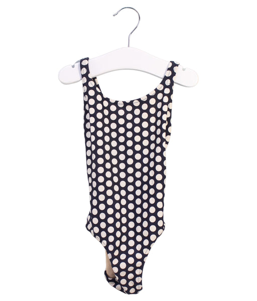 A White Swimsuits from Crewcuts in size 2T for girl. (Front View)