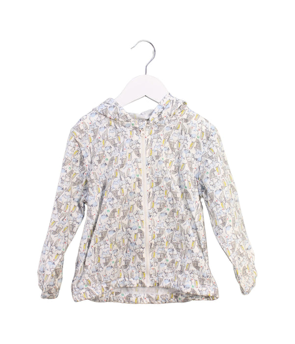 A Multicolour Lightweight Jackets from Petit Bateau in size 18-24M for boy. (Front View)