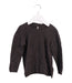 A Grey Knit Sweaters from Les Enfantines in size 4T for girl. (Front View)