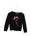 A Black Knit Sweaters from Milly Minis in size 4T for girl. (Front View)