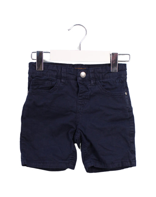 A Navy Shorts from Mayoral in size 2T for boy. (Front View)