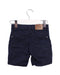 A Navy Shorts from Mayoral in size 2T for boy. (Back View)