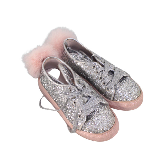 A Silver Sneakers from Minna Parikka in size 4T for girl. (Front View)