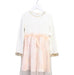 A White Long Sleeve Dresses from Billieblush in size 6T for girl. (Front View)