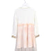 A White Long Sleeve Dresses from Billieblush in size 6T for girl. (Back View)