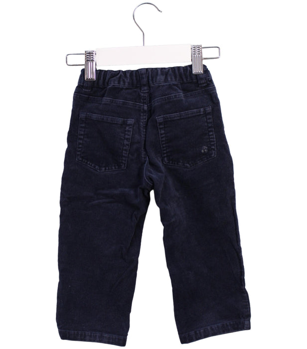 A Navy Casual Pants from Bonpoint in size 12-18M for boy. (Back View)