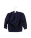 A Navy Zippered Sweatshirts from Ralph Lauren in size 12-18M for boy. (Back View)
