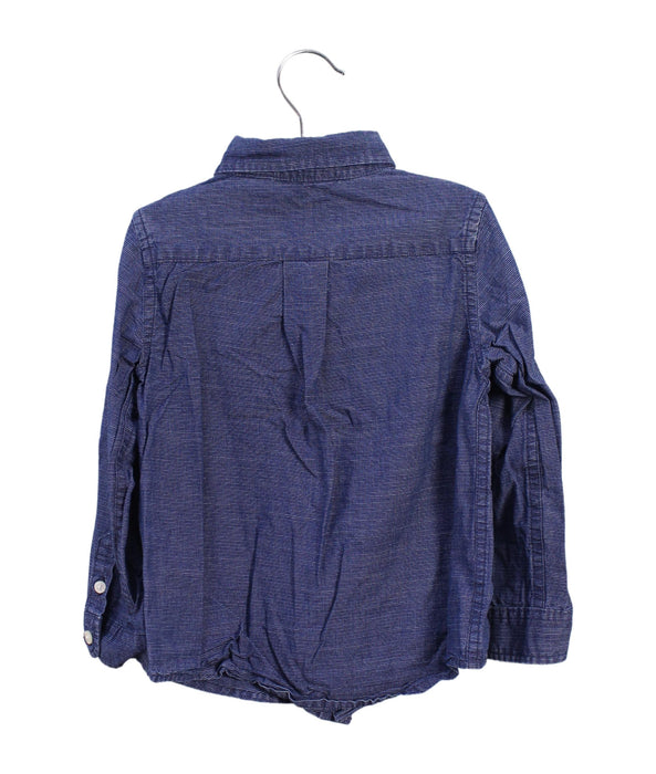 A Blue Shirts from Janie & Jack in size 2T for boy. (Back View)