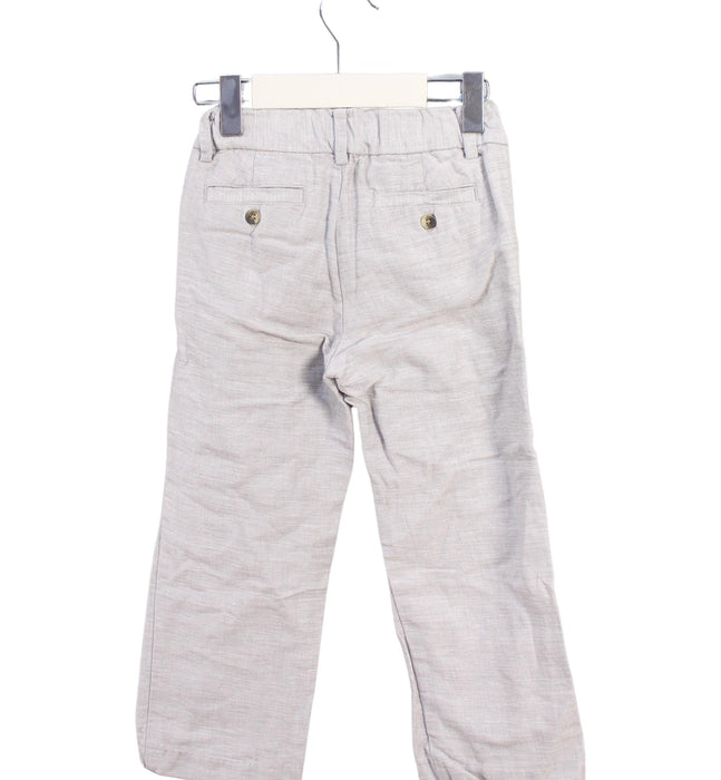 A Grey Casual Pants from Janie & Jack in size 3T for boy. (Back View)