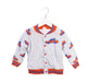 A Blue Lightweight Jackets from CIGOGNE Bébé in size 3T for boy. (Front View)