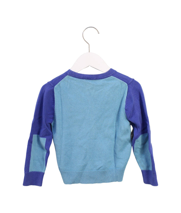 A Blue Cardigans from Paul Smith in size 3T for boy. (Back View)