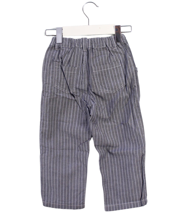 A Blue Casual Pants from Albetta in size 18-24M for boy. (Back View)