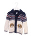 A Navy Cardigans from Janie & Jack in size 2T for boy. (Front View)