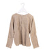 A Brown Long Sleeve Tops from Caramel Baby & Child in size 6T for girl. (Front View)