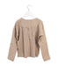 A Brown Long Sleeve Tops from Caramel Baby & Child in size 6T for girl. (Back View)