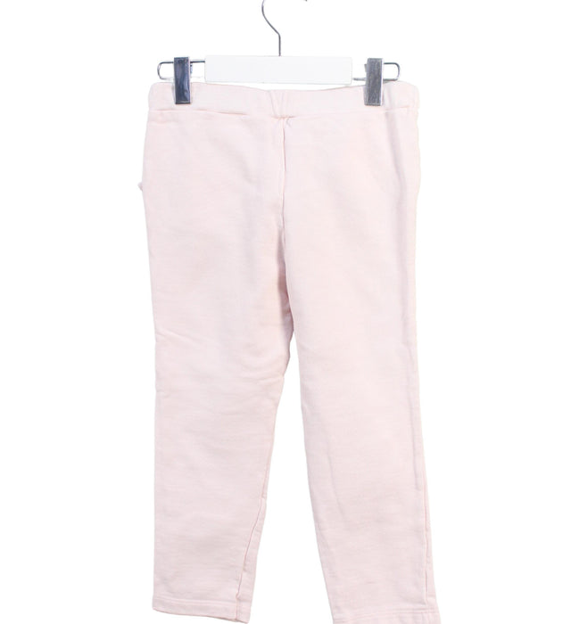 A Pink Casual Pants from Petit Bateau in size 6T for girl. (Back View)