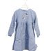 A Blue Long Sleeve Dresses from Les Enfantines in size 6T for girl. (Front View)