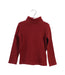 A Red Long Sleeve Tops from Bonpoint in size 4T for girl. (Front View)