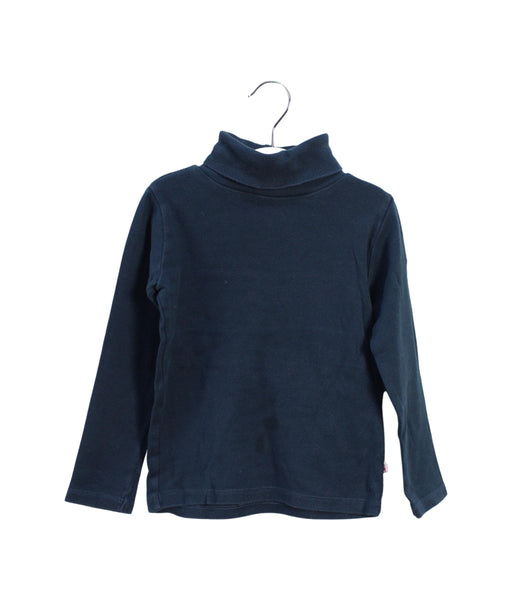 A Blue Long Sleeve Tops from Bonpoint in size 4T for girl. (Front View)