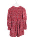 A Red Long Sleeve Dresses from Mayoral in size 7Y for girl. (Back View)