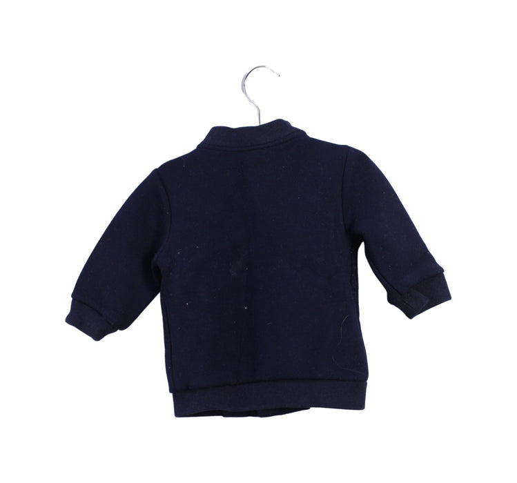 A Blue Cardigans from Jacadi in size 3-6M for boy. (Back View)