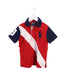 A Red Short Sleeve Polos from Polo Ralph Lauren in size 4T for boy. (Front View)