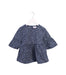 A Blue Long Sleeve Tops from Little Mercerie in size 4T for girl. (Front View)