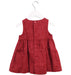 A Red Sleeveless Dresses from Jacadi in size 3T for girl. (Back View)