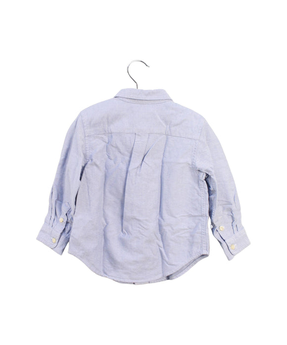 A Blue Shirts from Ralph Lauren in size 12-18M for boy. (Back View)