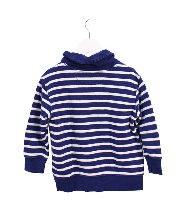 A Navy Sweatshirts from Polo Ralph Lauren in size 2T for boy. (Back View)