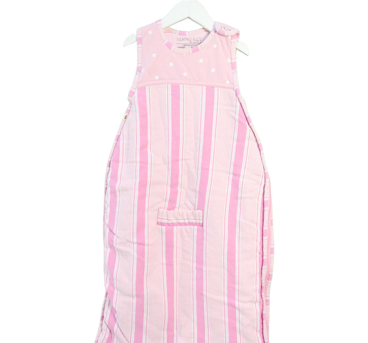 A Pink Sleepsacs from Merino Kids in size 0-3M for girl. (Front View)